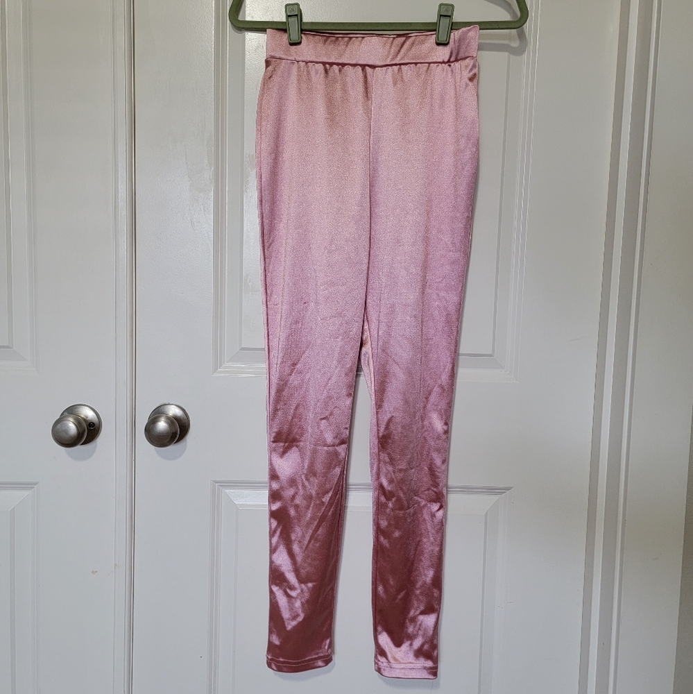 SHEIN Blush Satin Fabric